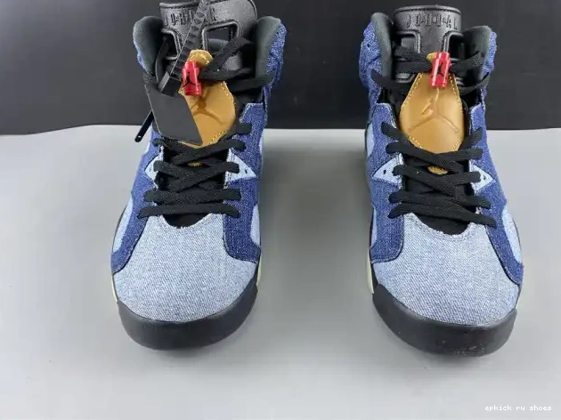 Rep Jordan Air Washed 6 Denim CT5350-401 0529